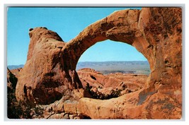 Double O Arch Arches National Monument Utah UT UNP Chrome Postcard Y10 - £1.54 GBP