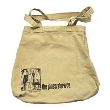 Vintage The Jones Store Co Tote Canvas Shopping Bag Missouri Department Store - £15.26 GBP