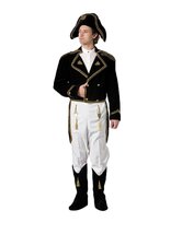 Deluxe Napoleon Bonaparte Theatrical Quality Costume, XLarge Black - £321.45 GBP