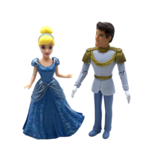 Disney Princess Cinderella, Prince Charming, Magiclip Polly Pocket Little Kingdo - £13.68 GBP