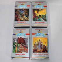 Hanna-Barbera&#39;s The Greatest Adventure Stories from the Bible VHS Tapes Lot Of 4 - £15.64 GBP