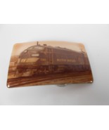 Vintage Western Maryland Train Engine 7163 Photo on a Belt Buckle - €8,19 EUR