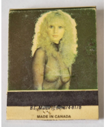 GROVE INN RESTAURANT VINTAGE PIN UP GIRL MODEL THEMED MATCHBOOK COVER RE... - $17.80 CAD