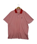 Polo Ralph Lauren Performance Polo Shirt Mens XL Red White Striped Golf ... - $462.49 MXN