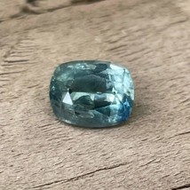 Natural Blue Green Sapphire | Cushion Cut | 1.10 Carat | 6.50x5.15 mm | Teal Sap - £251.79 GBP