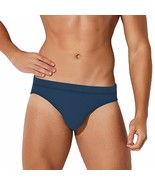 Mondxflaur Pure Color Swim Briefs Sexy Swimming Trunks Quick Dry Soft At... - $374.21 MXN
