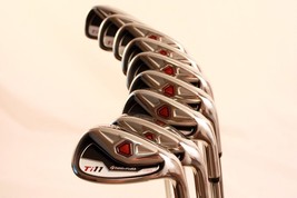 Big Tall Xl Made Regular Flex Golf Clubs Iron 4-SW Taylor Fit Set Jumbo Grip - £308.43 GBP