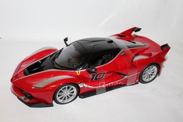 Bburago 1:18 Red Ferrari FXXK Race And Play #10 Diecast Car 18-16010 PREOWNED - $33.99