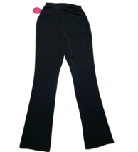 Isabel Maternity Cute Classy Dress Pants ~ Sz 2 ~ Black ~ Crossover Panel - £16.53 GBP