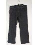 DKNY BLACK DENIM PANTS JEANS SIZE 14R WOMEN&#39;S - $311.55 MXN
