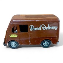 1950&#39;s VTG  Original TONKA Pressed Steel Parcel Delivery Metro Van BROWN... - $332.63