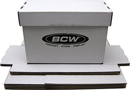 (5) Bcw Brand Short Comic Storage Box - Holds 150 - 175 Comic Books - Cxbcshort - £46.92 GBP