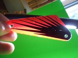 Royal Rumble Used Pinball Machine Plastic Sling Shot Shield Right Side O... - $8.05