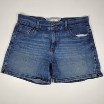 Levis Jean Shorts Womens size 10 Blue Double Button Jean Denim  - $14.96