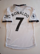 Cristiano Ronaldo Manchester United EPL Match Slim Away Soccer Jersey 2022-2023 - £71.92 GBP