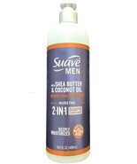 Suave Men 2-IN-1 Shampoo+Conditioner For Curly Wavy Textured Hair w/ She... - $468.29 MXN
