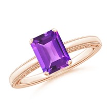 Authenticity Guarantee

ANGARA 1.5 Ct Emerald Cut Amethyst Solitaire Ring wit... - $881.10