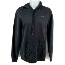 Under Armour UA Hometown Hoodie Size S Womens Black Cold Gear Loose Long... - £21.42 GBP