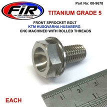 titanium countershaft front sprocket bolt 59033034044 KTM EXCF 250 2012-2017 - £18.40 GBP