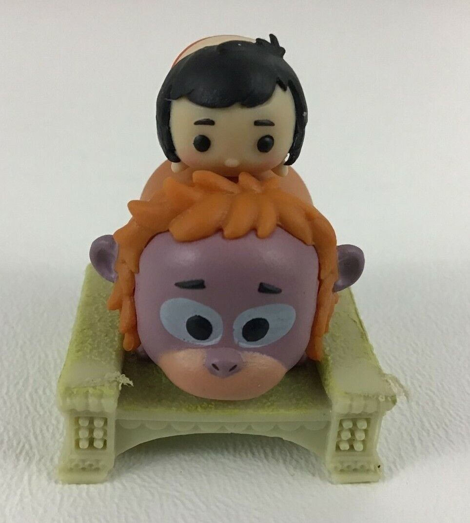 Disney Tsum Tsum Jungle Book 3pc Lot King Louie Mowgli Stackable Vinyl Figures - $14.80