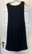 Leslie Fay Classic Black Midi Dress Size 14W - $22.10