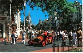 Florida Postcard Disney World Main St Memories Cinderella Castle - £2.32 GBP