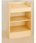 Cash Register Stand, 24 Inches Wide Maple Color By Modern Store Fixtures - $274.03 CAD