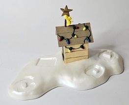 Hallmark Keepsake Ornament Woodstock On Doghouse 2000 A Snoopy Christmas - £10.35 GBP