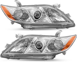 JSBOYAT Headlight Assembly Replacement for 2007-2009 Toyota Camry US Version - £111.81 GBP