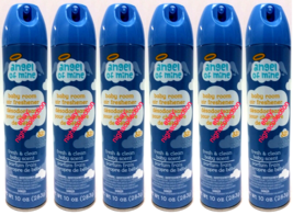 6x Angel Of Mine Baby Room Air Freshener Spray Cans in Fresh &amp; Clean Baby Scent - £30.96 GBP