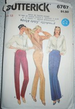 Vintage 1970s Butterick Misses Pants Size 12 #6767 - £4.70 GBP