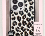 kate spade new york - Protective Hardshell Case for iPhone 13 Pro - Leopard - $13.54