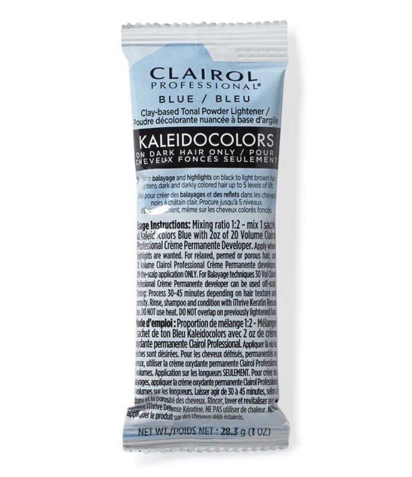 Clairol Kaleido Powder Lightener (Blue) 1oz Pack For 3 pc With Free Shipping!! - $13.99