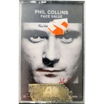 1981 Phil Collins Face Value Cassette Tape Vintage Classic Pop Rock Music E96 - $19.99