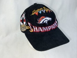 Super Bowl XXXII 32 Hat Cap Denver Broncos Champions San Diego Snapback 1988 - £19.83 GBP