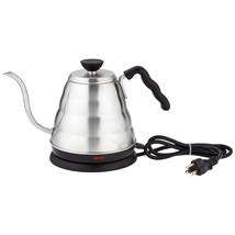 Hario V60 &quot;Buono&quot; Drip Kettle Electric Gooseneck Coffee Kettle 800 mL, Stainless - £109.50 GBP