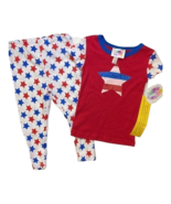 Bmagical By Btween Toddler Girls Pajama Set Multicolor Star Patriotic 2T... - $16.14