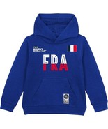 FIFA 2023 World Cup Soccer Hooded Sweatshirt - France - little boys size... - $158.15 MXN