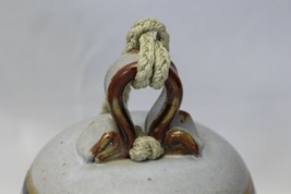 Stoneware Pottery Handcrafted Bell 8-1/2&quot; Tall x 7&quot; Diameter Base - $844.37 MXN