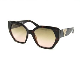 GUESS GU7741 Triangle Geometric Sunglasses, 52G Dark Tortoise / Brown #989 - £31.03 GBP