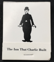 Montecito Inn Santa Barbara CA Matchbook Full 20 Unstruck Charlie Chaplin - £7.56 GBP