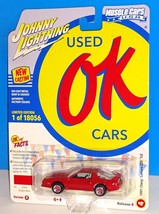 Johnny Lightning 2021 Muscle Cars USA OK Used Cars 1991 Chevy Camaro Z28 1LE Red - $12.00