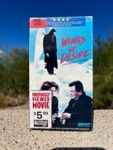 Wings of Desire starring Bruno Ganz - Solveig Dommartin - Peter Falk (VHS, 1993) - £6.33 GBP