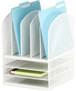Safco Onyx Mesh 5 Sorter, 3 Tray Desktop Organizer – Steel, Home &amp; Class... - $1,286.63 MXN