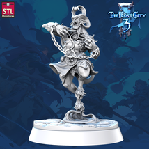 3D Printed STL Miniatures Enraged Half-Breed Core Characters The Frost C... - $148.86 MXN+