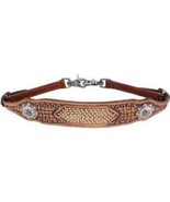 Showman Leather Wither Strap w/ Gold and Pearl Beaded Inlay - £114.86 GBP