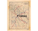 The Walking Dead Map To Terminus (COLOR) Flyer/Poster Prop/Replica Georgia - £2.43 GBP