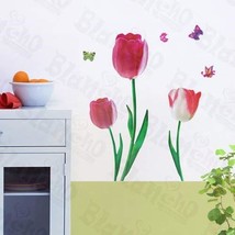 Romantic Flowers - Wall Decals Stickers Appliques Home Decor - £5.04 GBP