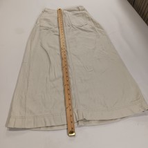 Dazy Women's Beige/Cream Front Zipper Pull-On Skirt Pockets Size Small Waist 24" image 5