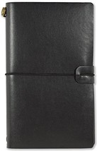 Voyager Refillable Notebook - Black (Traveler&#39;s Journal, Planner, Notebo... - £9.52 GBP